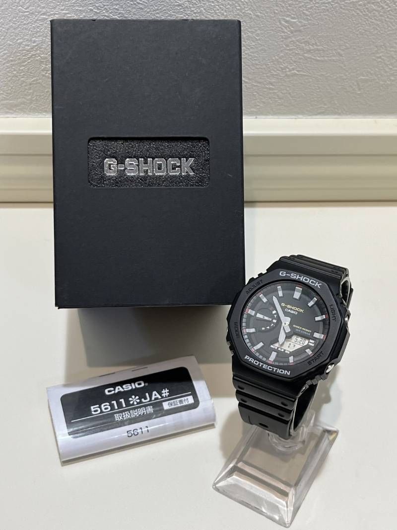 美品! CASIO G-SHOCK GA-2100RL デジアナ 腕時計 稼働品!
