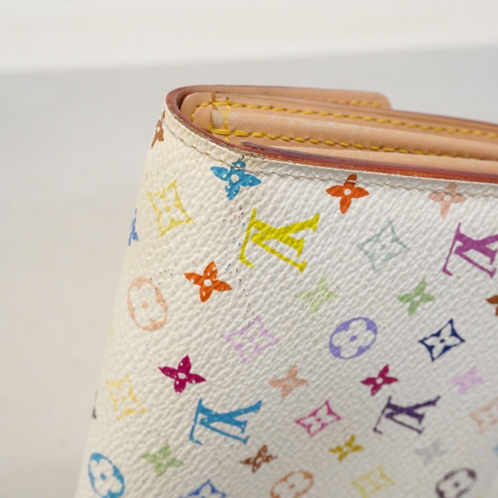 ルイヴィトン/マルチカラー ポシェットポルトモネクレディ 長財布