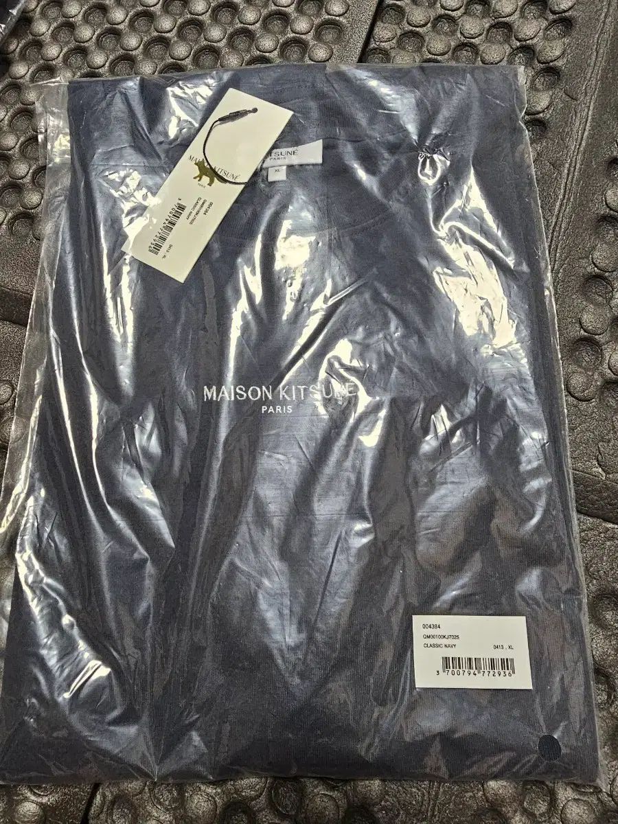 メゾンキツネ Classic ネイビー Tシャツ XL