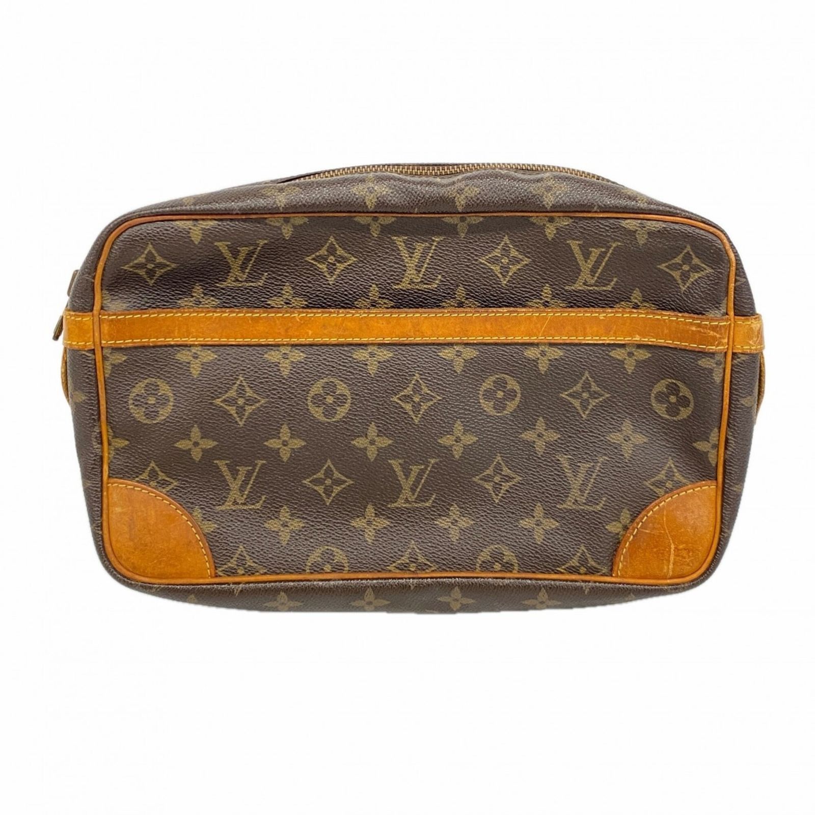 ルイ・ヴィトン(Louis Vuitton) ルイ・ヴィトン クラッチバッグ モノグラム コンピエーニュ28 M51845 ブラウンメンズ