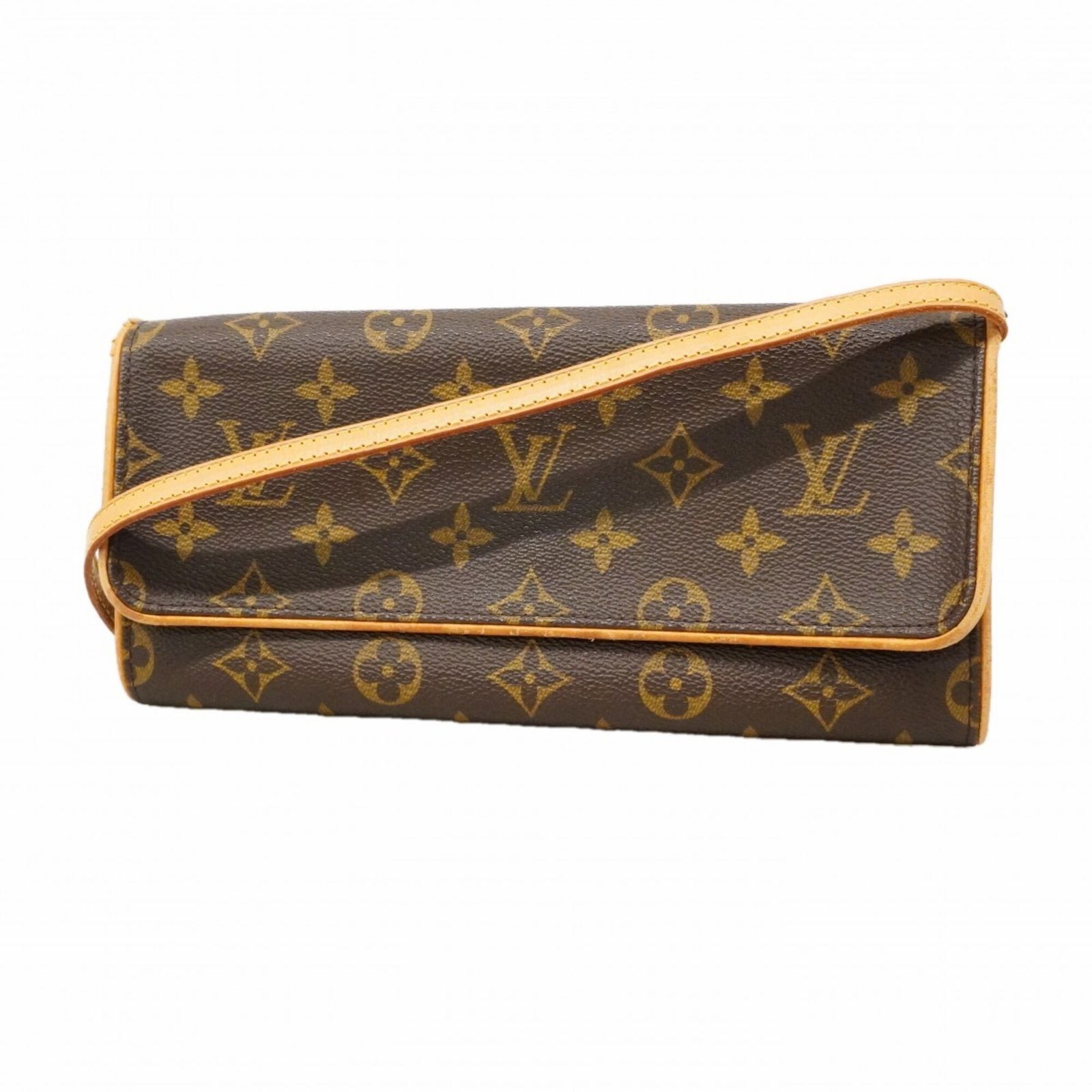 ルイ・ヴィトン(Louis Vuitton) ルイ・ヴィトン ショルダーバッグ モノグラム ポシェットツインGM M51852 ブラウンレディース