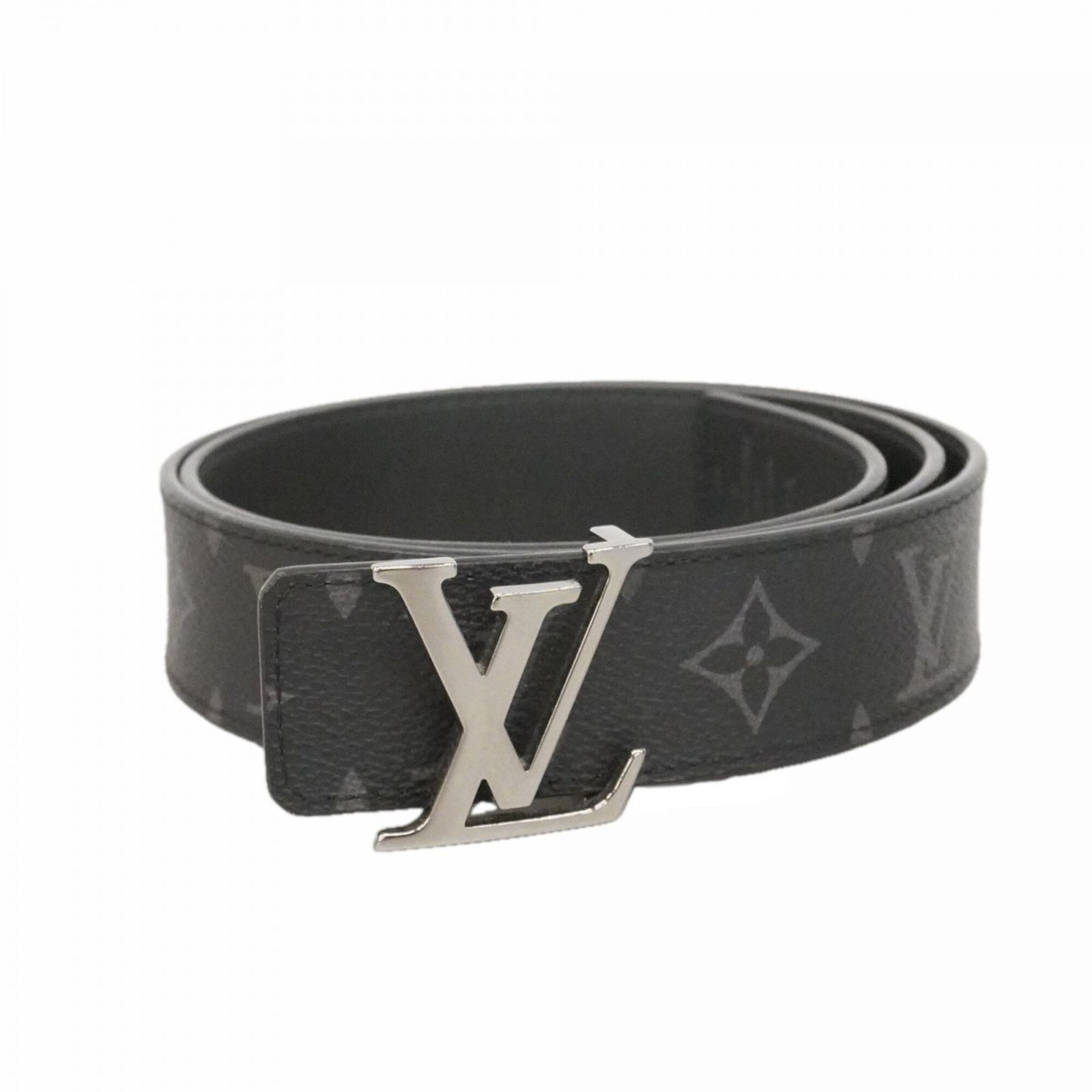 ルイ・ヴィトン(Louis Vuitton) ルイ・ヴィトン ベルト モノグラム・エクリプス サンチュール LVイニシアル M0450 ブラックメンズ