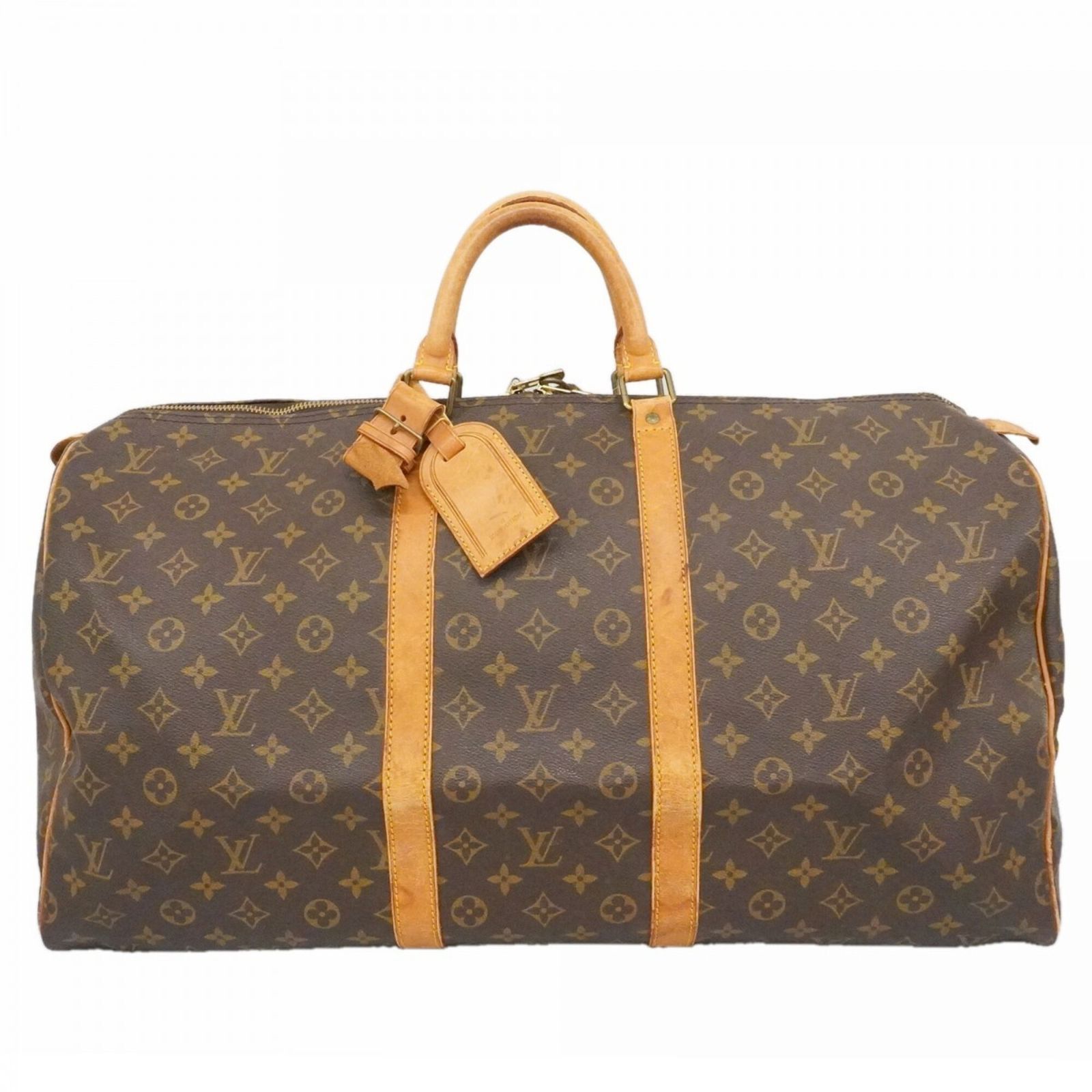ルイ・ヴィトン(Louis Vuitton) ルイ・ヴィトン バッグ・ボストンバッグ モノグラム キーポル55 M41424 ブラウンメンズ レディース