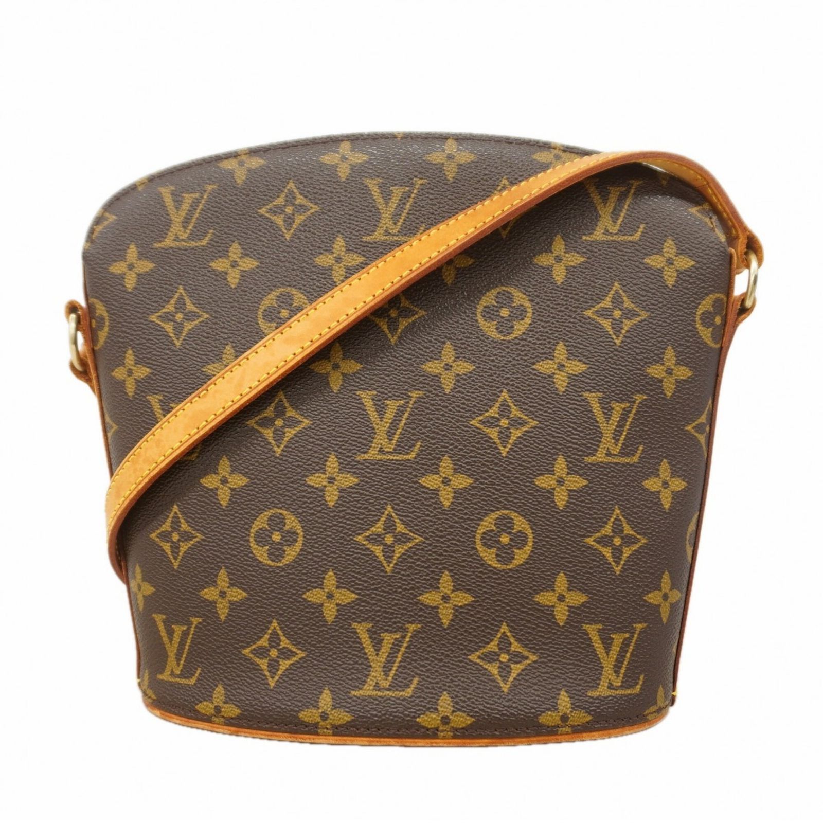ルイ・ヴィトン(Louis Vuitton) ルイ・ヴィトン ショルダーバッグ モノグラム ドルーオ M51290 ブラウンレディース