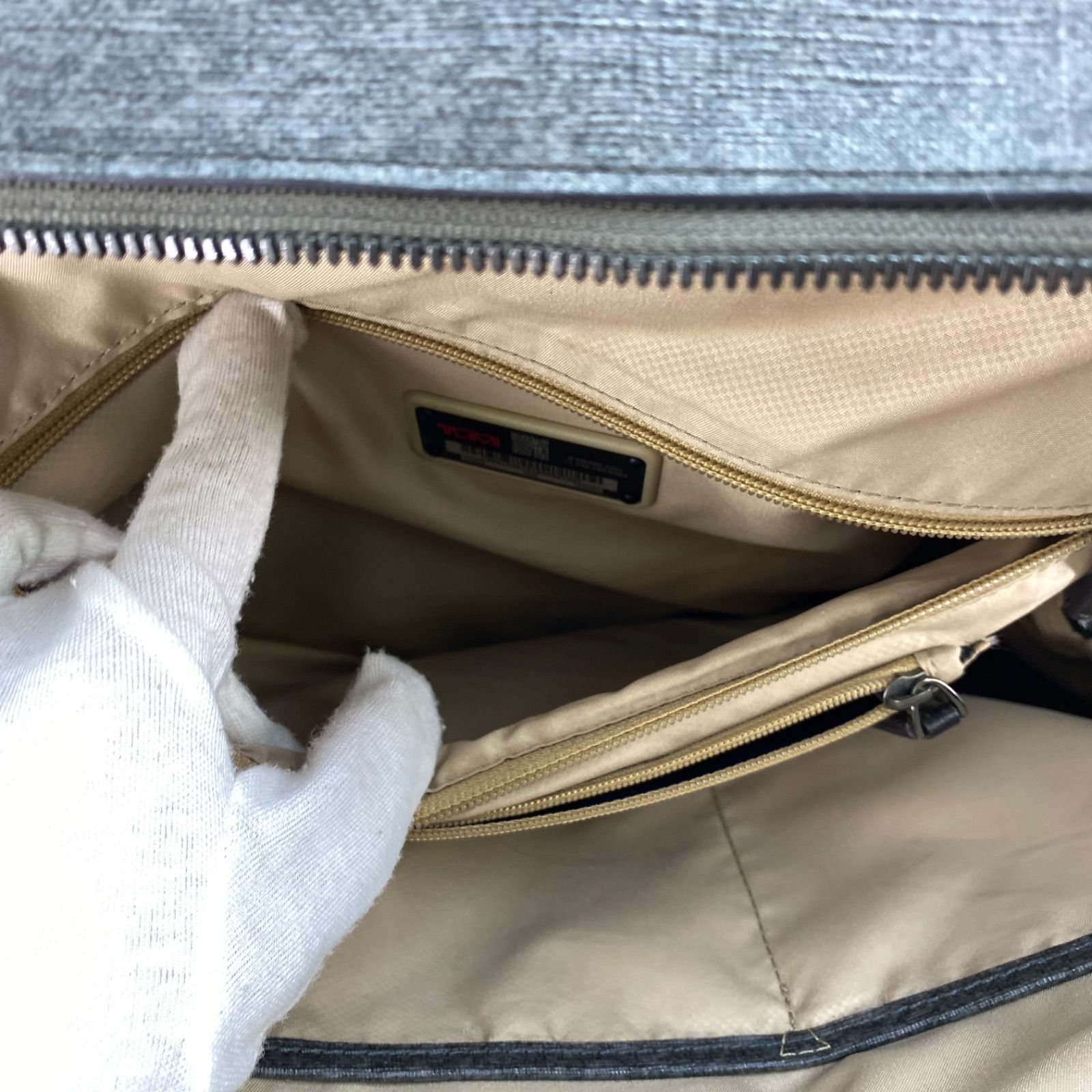 トゥミ TUMI リュック ビジネス ブリーフケース グレー バックパック
