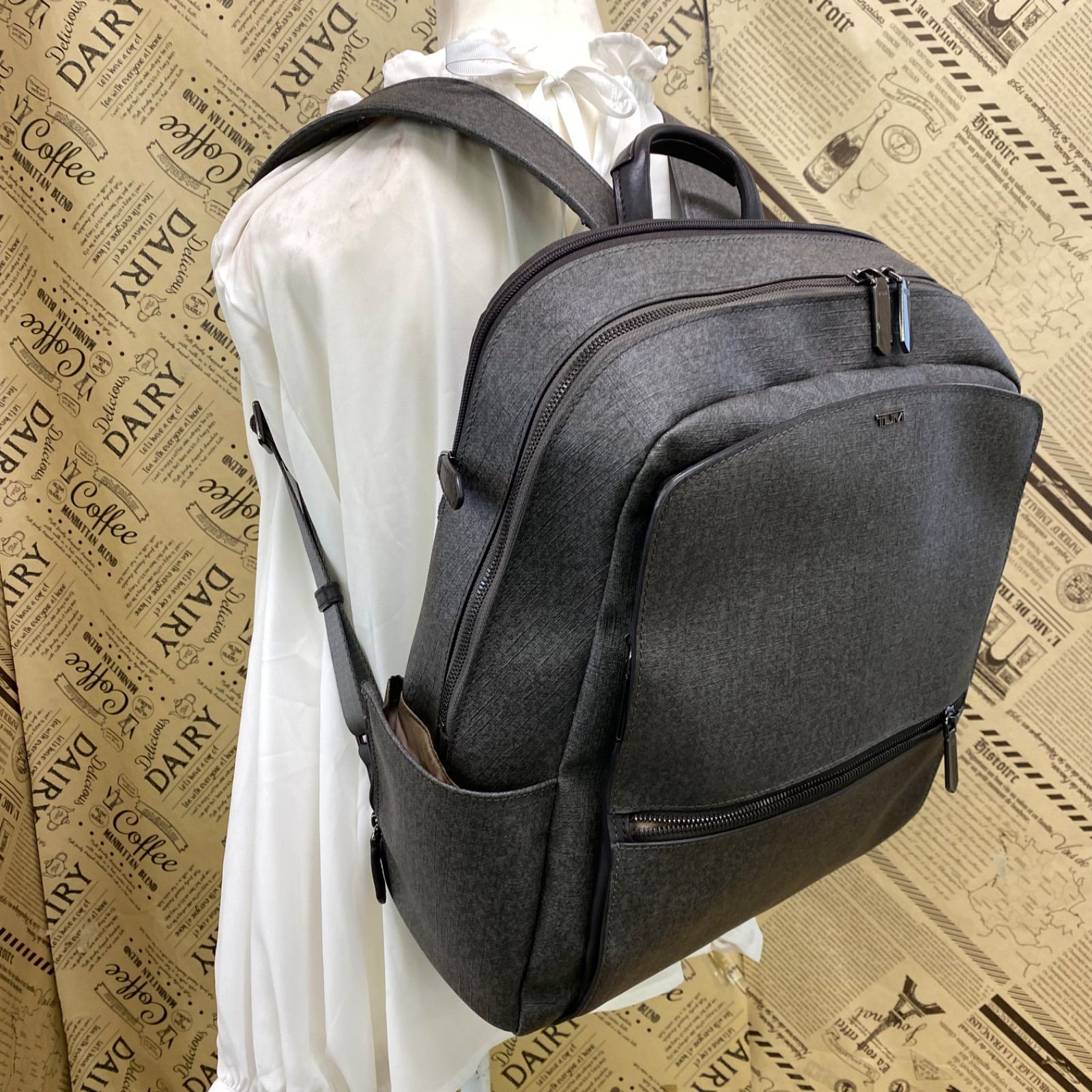 トゥミ TUMI リュック ビジネス ブリーフケース グレー バックパック