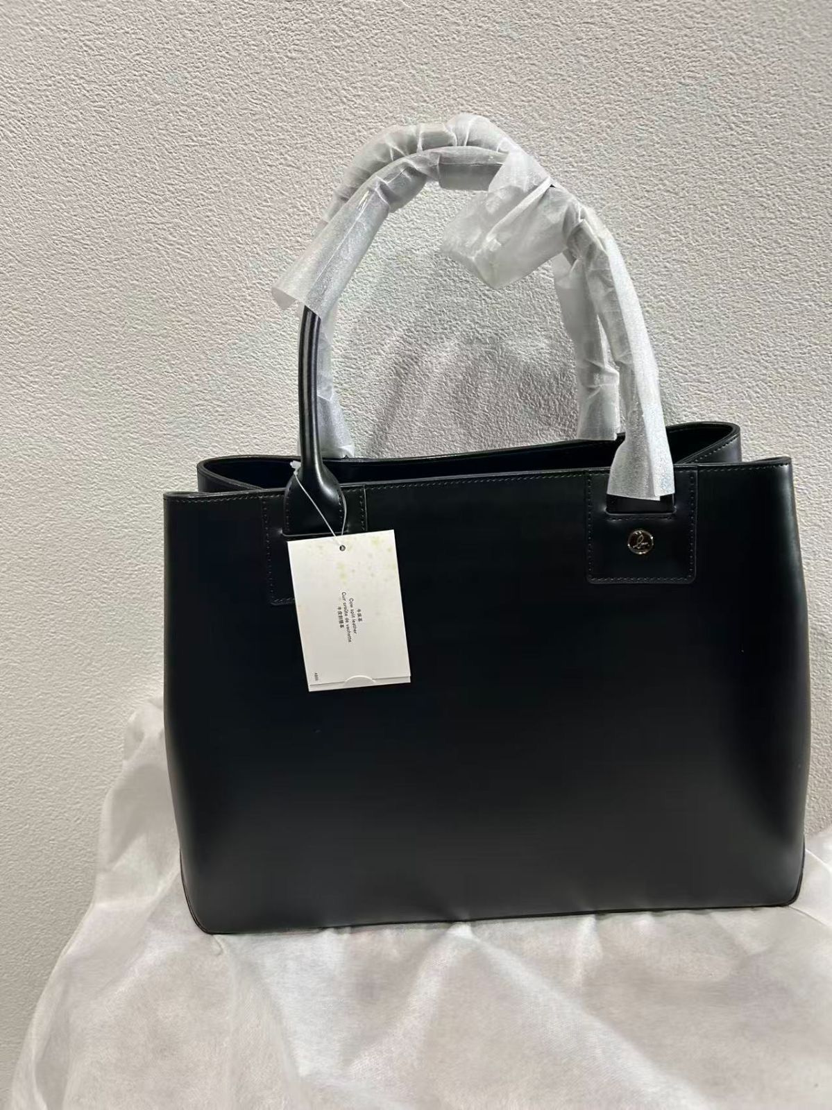 新品未使用品 Agnes b 　アニエスベー ブラック ゴールド金具
