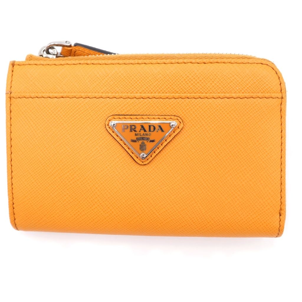 PRADA (プラダ) 2PP122 サフィアーノ キーケース アンバー レザー