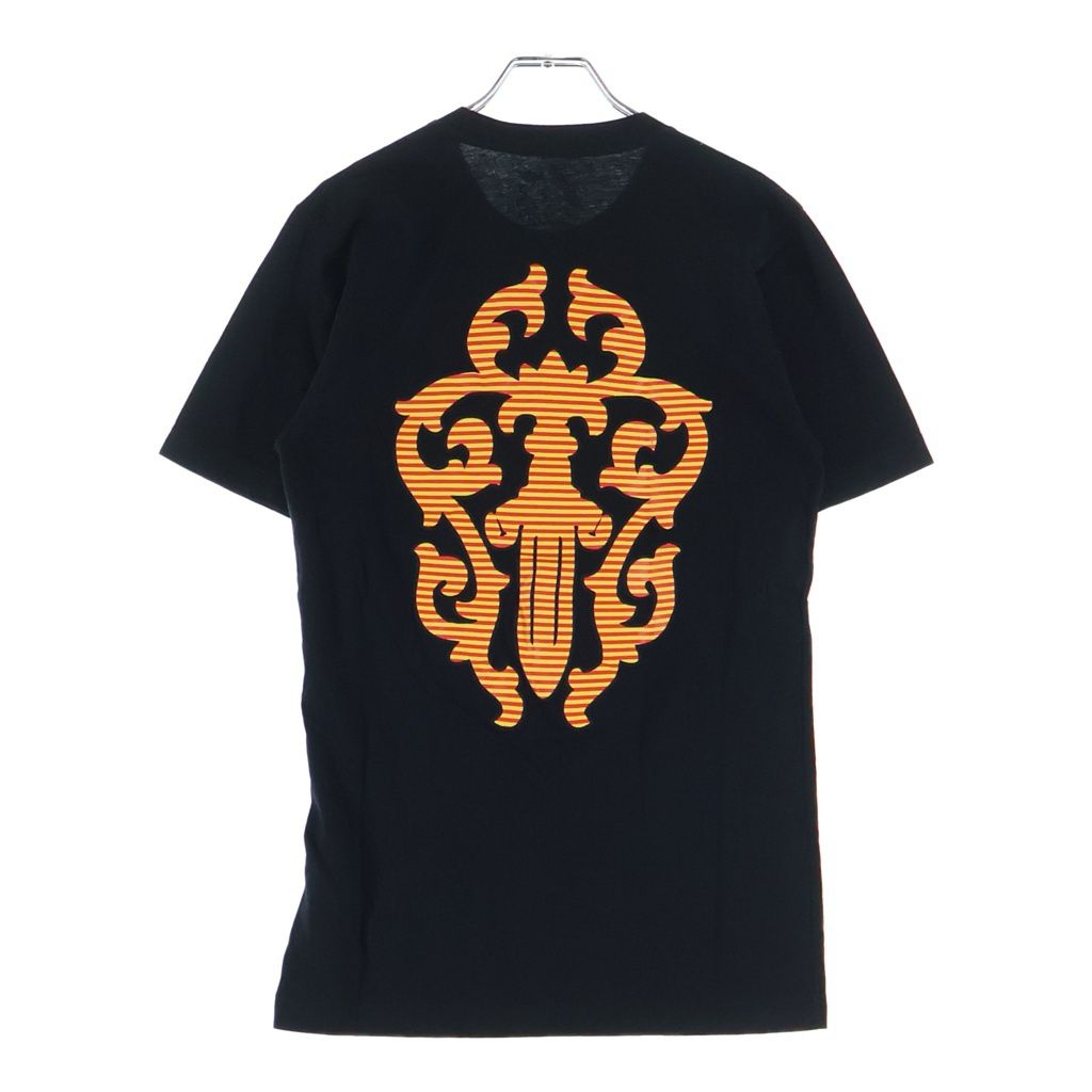 CHROME HEARTS (クロムハーツ) VINE DAGGER S/S TEE ヴァインダガー バックストライプダガー 半袖 クルーネック Tシャツ カットソー ブラック