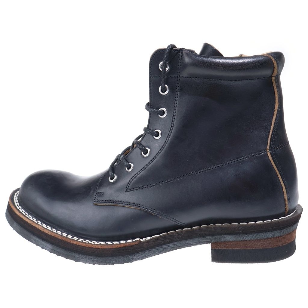 SLOW スロウ シューズ ブラック ビブラムソール 41 OVY SLOW WEAR LION (スロウウェアライオン) クロムエクセルレザー ワーク