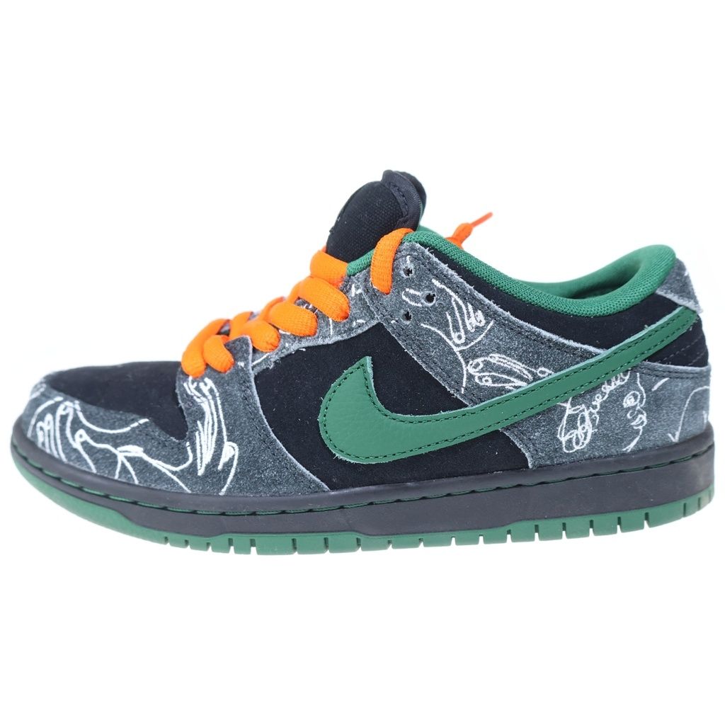 NIKE SB (ナイキエスビー) ×There Skateboards Dunk Low Pro HF7743-001 ゼアスケートボード ローカットスニーカー グリーン/グレー US6.5/24.5cm