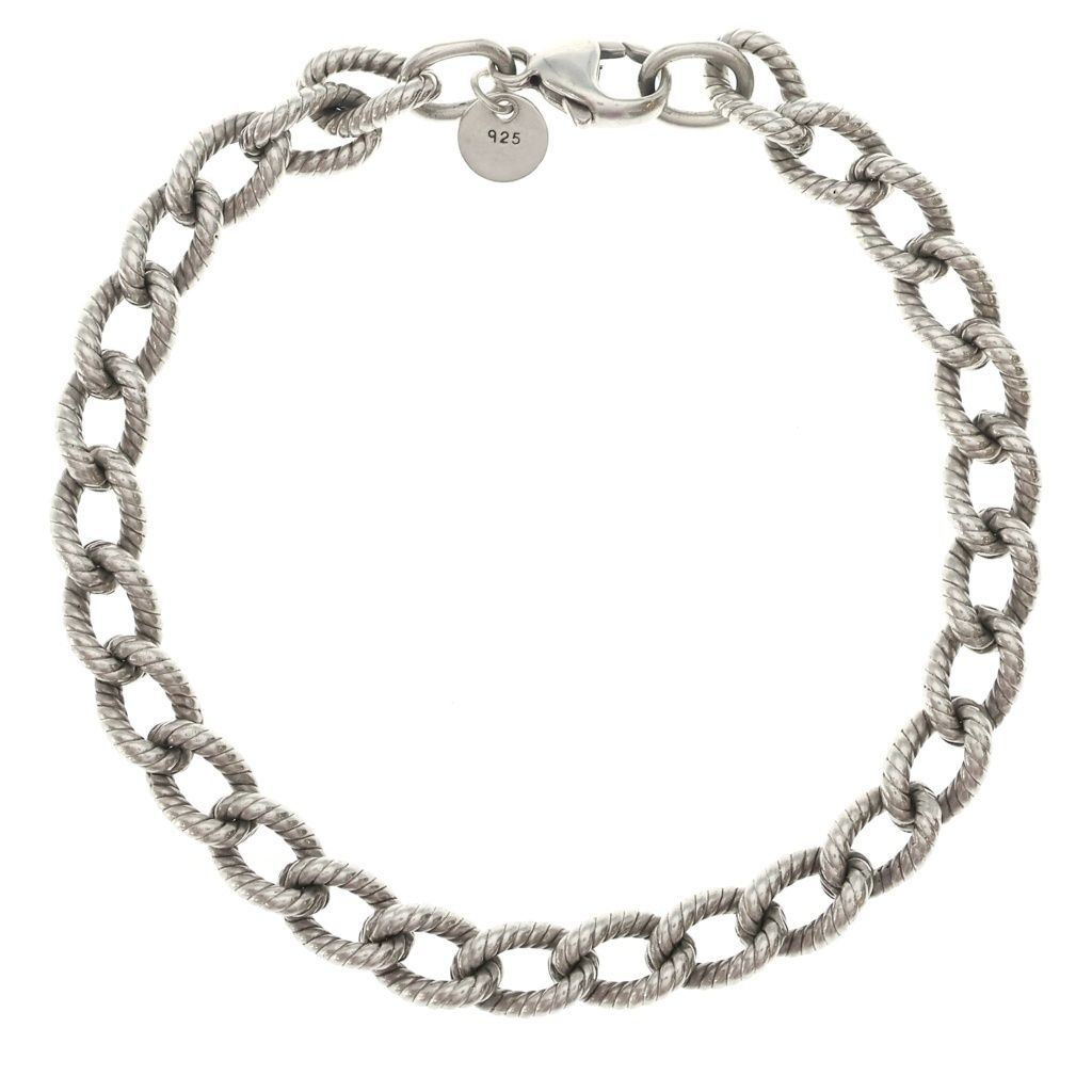 TIFFANY & Co. (ティファニー) ツイストロープ ブレスレット チェーン シルバー SV925 19.5g