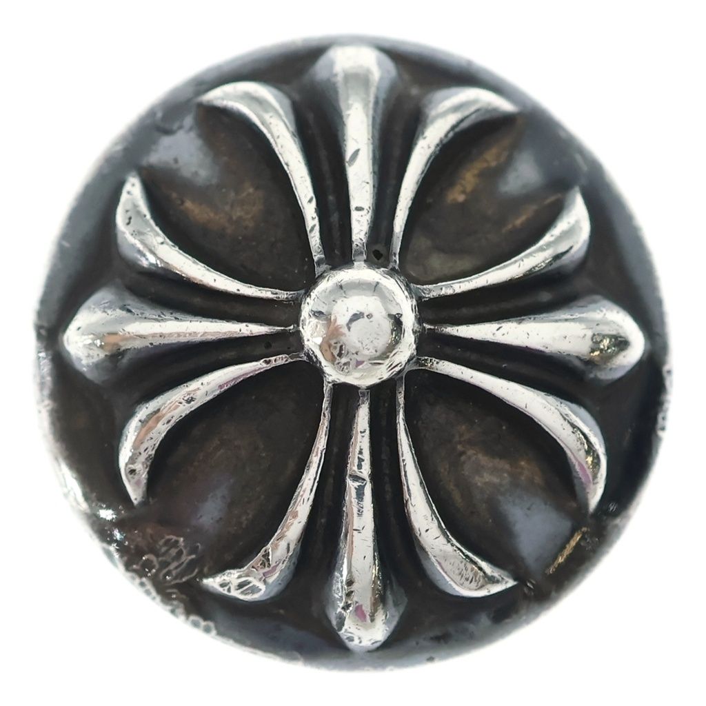CHROME HEARTS (クロムハーツ) HAIRBAND クロスボール ヘアバンド ヘアゴムコンチョ シルバー BCA151