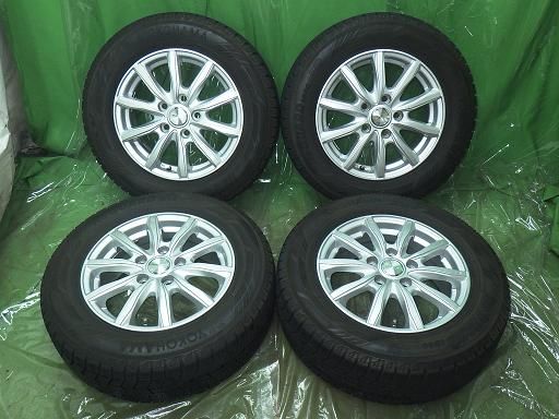 【中古】195/65R15 ヴォクシー JOKER 15インチ ヨコハマ アイスガードiG60