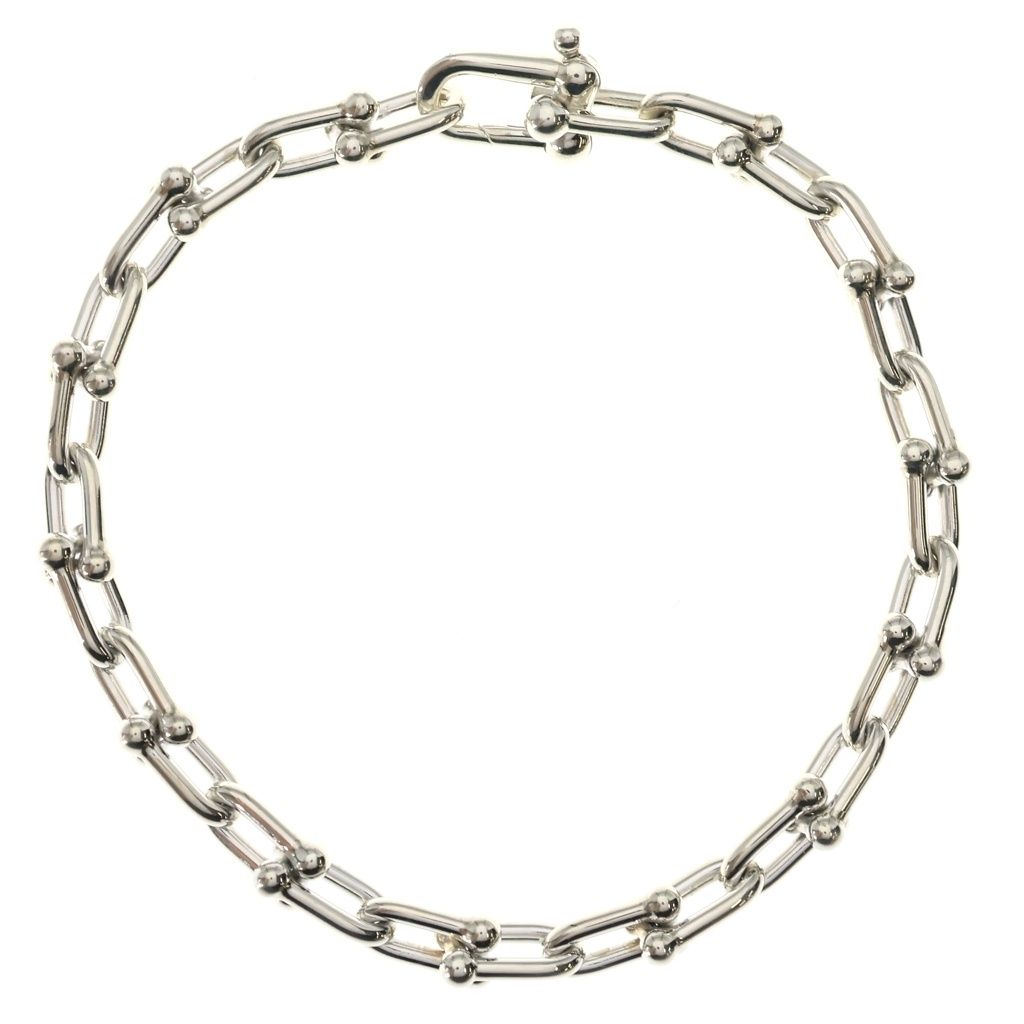 TIFFANY & Co. (ティファニー) ハードウェア スモール チェーン ブレスレット シルバー