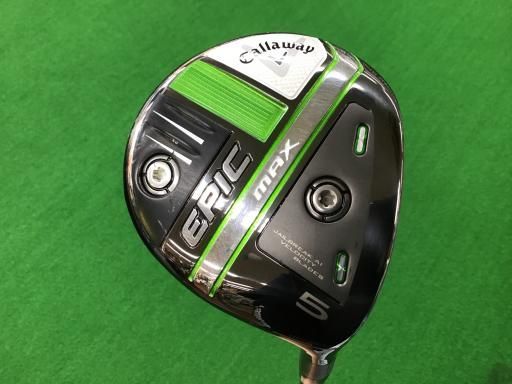 【中古】 キャロウェイ EPIC MAX 5W フェアウェイウッド FW Diamana 40 for CW(2021 EPIC FW) (フレックスS) メンズ 男性用 右利き 右用 Cランク ゴルフクラブ