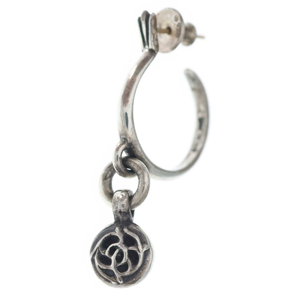 CHROME HEARTS (クロムハーツ) FLRL BALL フローラルボール フープ