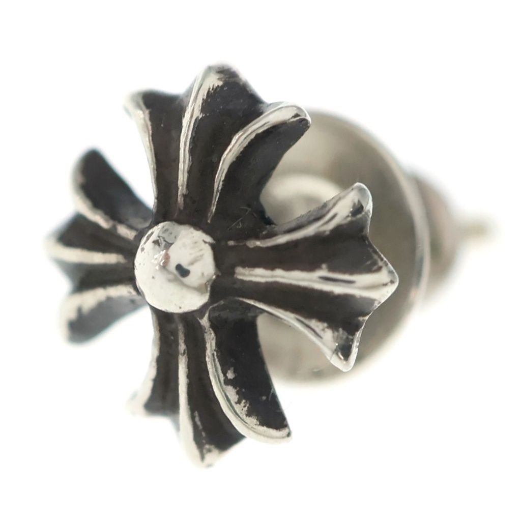 CHROME HEARTS (クロムハーツ) No2 CH PLS CHプラス スタッドピアス シルバー BCA105