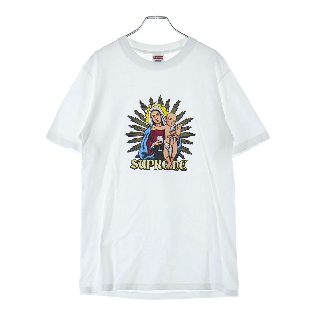 SUPREME (シュプリーム) 24AW Sean Cliver Blood Tee ショーンクライバー ブラッド フロントプリント クルーネック 半袖Tシャツ ホワイト