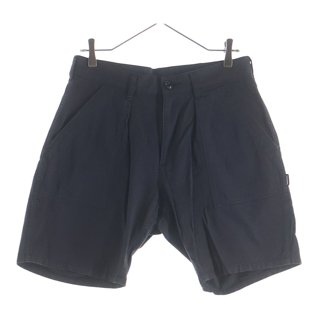 NEIGHBORHOOD (ネイバーフッド) 24SS WIDE BAKER PANTS ベイカーショーツ ハーフパンツ ブラック 241AQNH-PTM02
