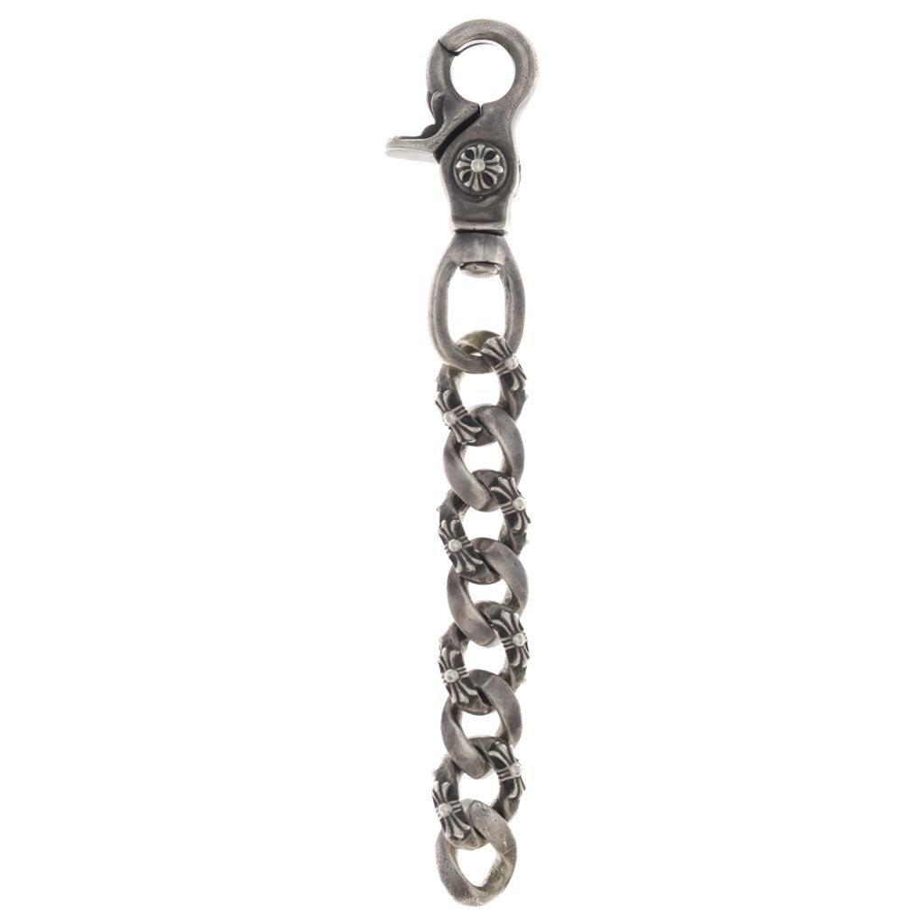 CHROME HEARTS (クロムハーツ) CLP CHN FANCY-L/ロングファンシーリンク キーチェーン シルバー