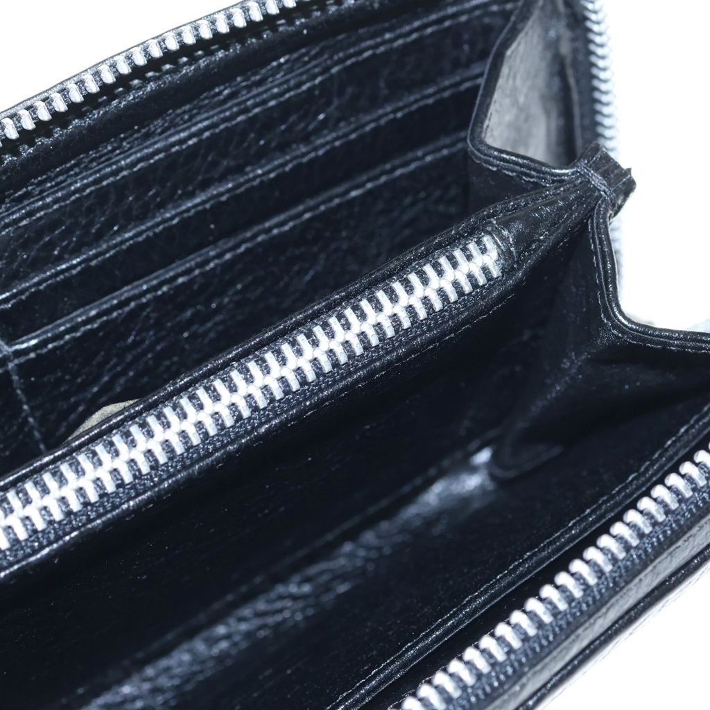 CHROME HEARTS (クロムハーツ) REC F ZIP SCROLL LABEL ラウンドジップ