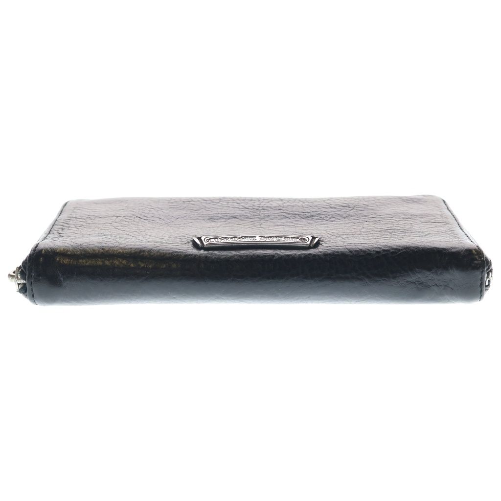 CHROME HEARTS (クロムハーツ) REC F ZIP SCROLL LABEL ラウンドジップ