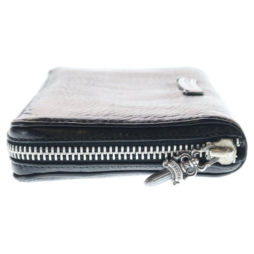 CHROME HEARTS (クロムハーツ) REC F ZIP SCROLL LABEL ラウンドジップ