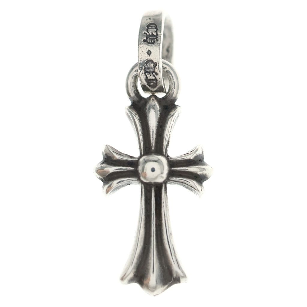 CHROME HEARTS (クロムハーツ) CRS BBYFAT ベイビーファットクロス ペンダントトップ シルバー BCA237