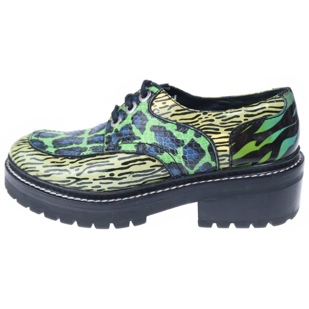 KENZO (ケンゾー) DERBIES レザー レースアップ ダービーシューズ マルチ 8,993円