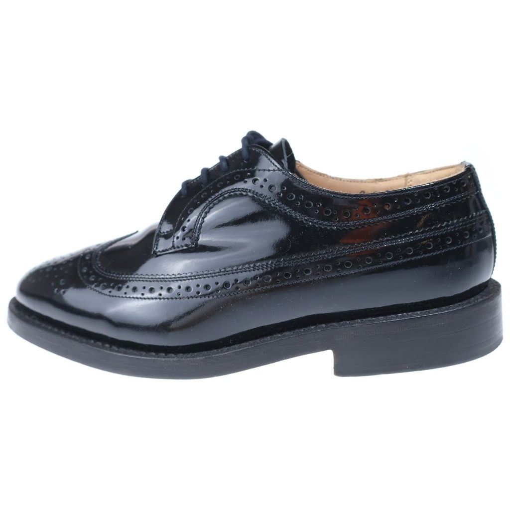 Tricker's (トリッカーズ) ウィングチップ ウェスタンレザーローファー ブラック M6837 24,473円