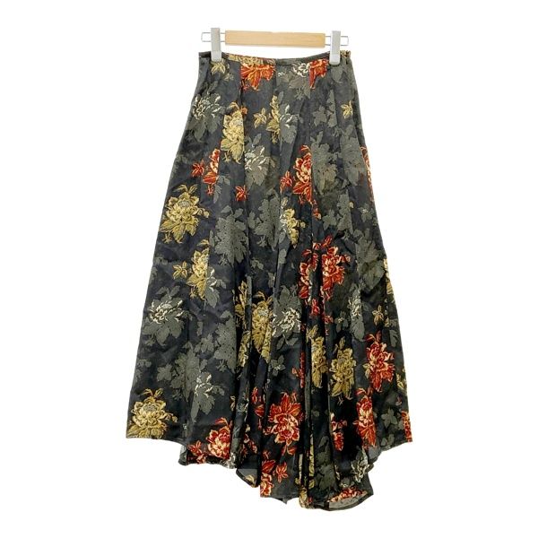 DRIES VAN NOTEN ドリス ヴァン ノッテン スカート フロントドレープ