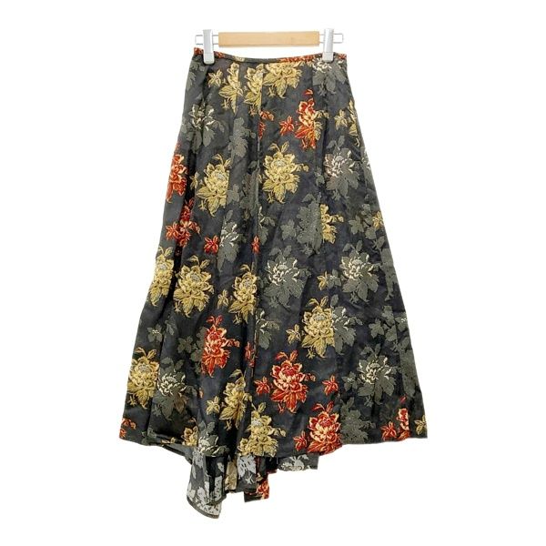 DRIES VAN NOTEN ドリス ヴァン ノッテン スカート フロントドレープ