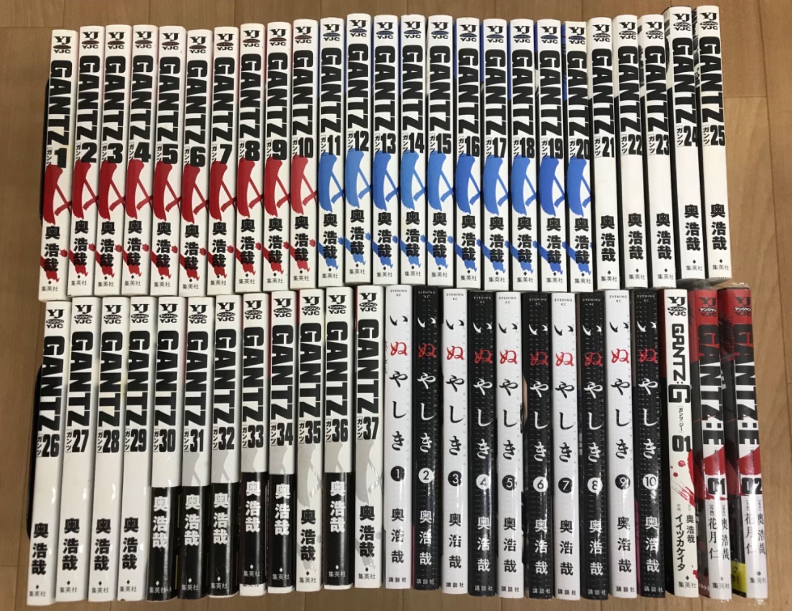 ☆【奥浩哉作品】GANTZ ガンツ・いぬやしき・その他 コミックセット