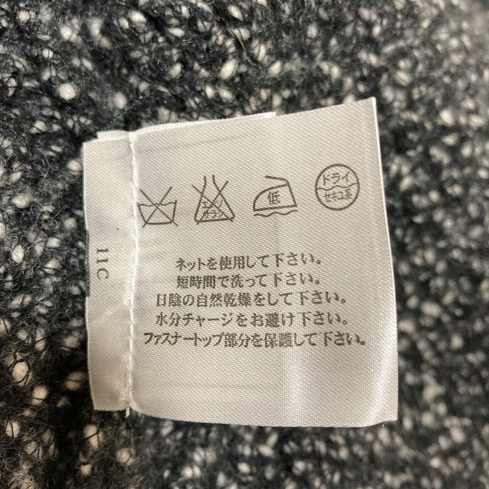 美品 CHANEL シャネル ツイードニット ジップアップジャケット P39892