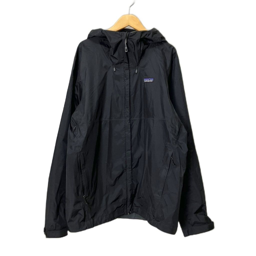 パタゴニア Patagonia トレントシェルジャケット マウンテンパーカー フーディ M ブラック 83802FA17 8,066円