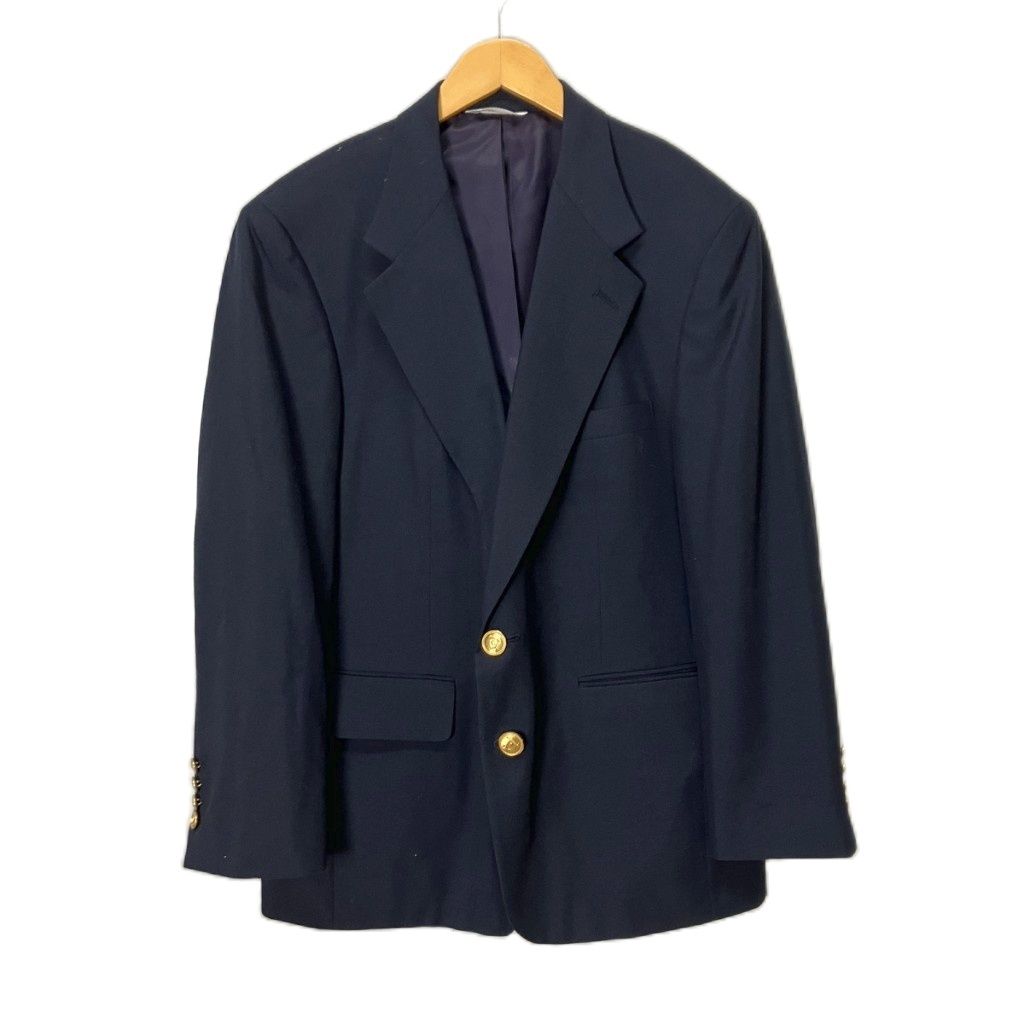 ポロ バイ ラルフローレン Polo by Ralph Lauren Polo University Club 紺ブレ 金ボタン テーラードジャケット USA製 42 ネイビー