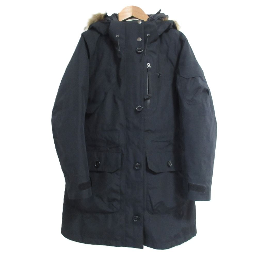 美品 Foxfire フォックスファイヤー Aurora Jacket ダウンコート 8113050 サイズL ブラック レディース 古着 中古 USED