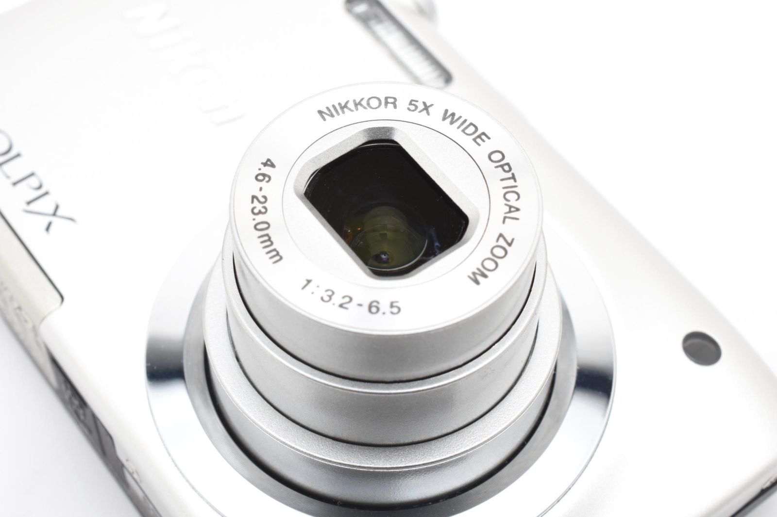 極美品｜Nikon COOLPIX A100 光学5倍 2005万画素 シルバー デジタルカメラ