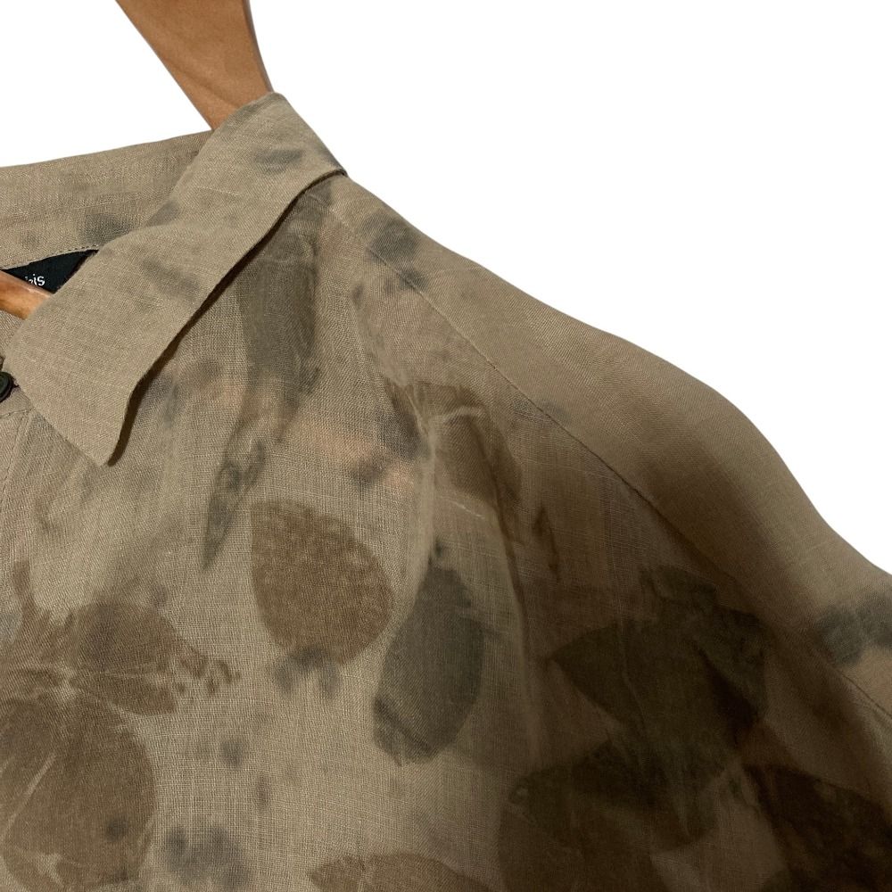 美品 pas de calais パドカレ ラミーソフトワッシャーバンドルダイ
