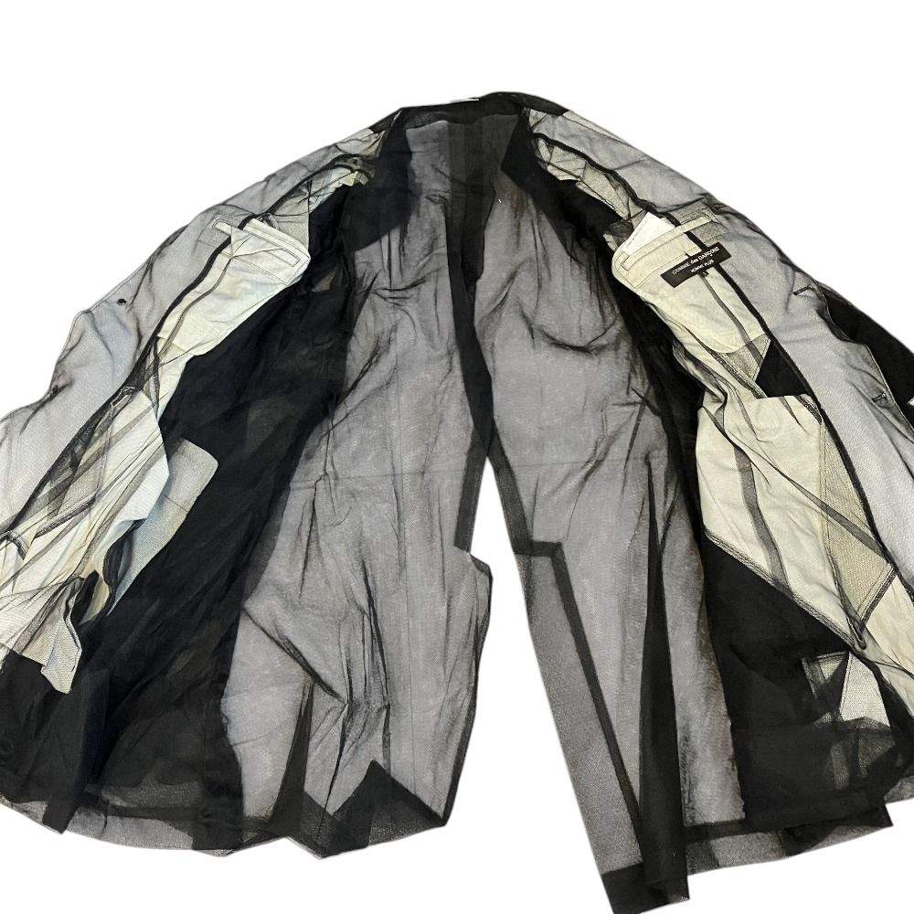 美品 25SS COMME des GARCONS HOMME PLUS AD2024 光を望む期 チュール