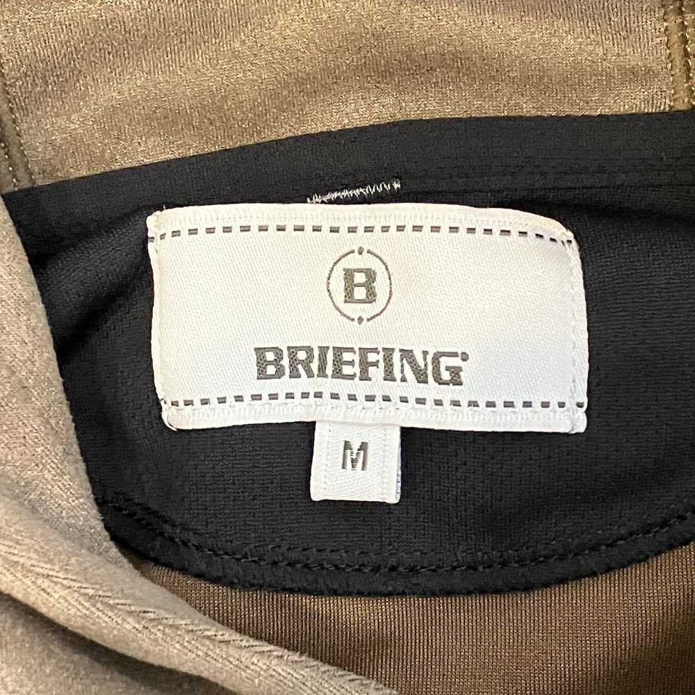 美品 23AW BRIEFING GOLF ブリーフィング ゴルフ WS SUEDE HOODIE