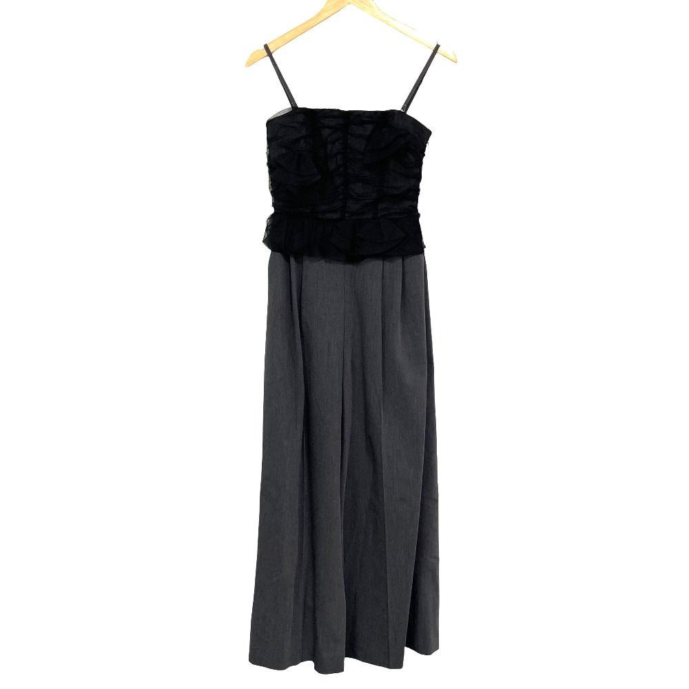 美品 25SS MAISON SPECIAL メゾンスペシャル Tulle Docking All In One 