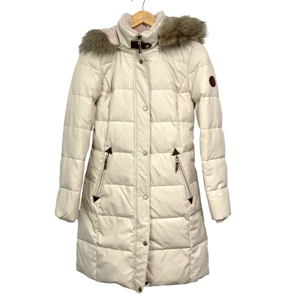 LAUREN RALPH LAUREN ダウンコート フェザー ロング S ７号 美品 LAUREN RALPH LAUREN ローレンラルフローレン ロングダウンコート