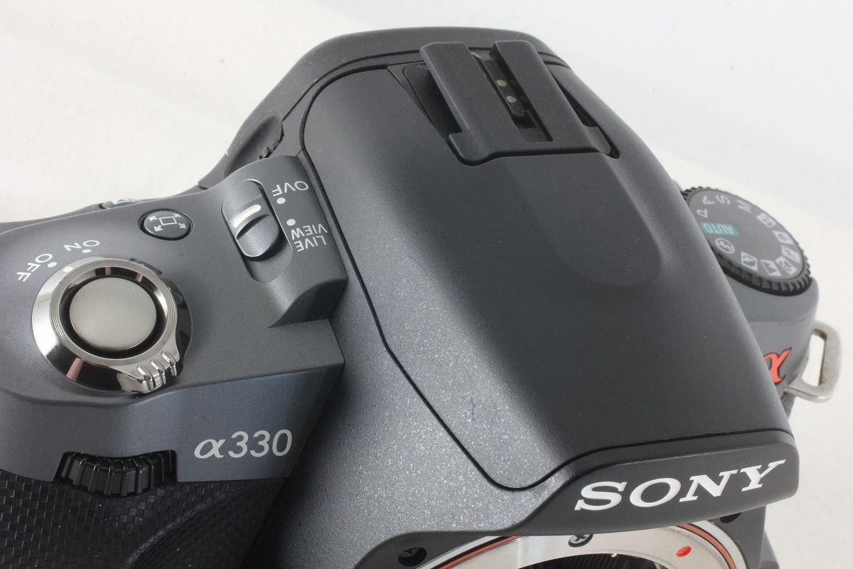 ☆ショット数少なめ☆ ソニー SONY α330 +ズームレンズ2本など