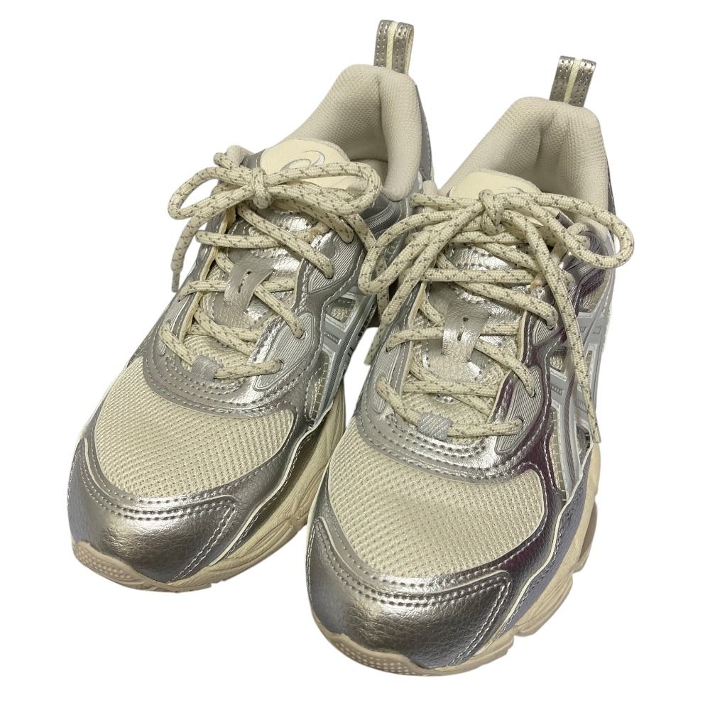 美品 asics アシックス スナイデル別注 GEL-NYC RGD スニーカー 1203A999 サイズUS5 23.5cm シルバーカラー レディース 古着 中古 USED