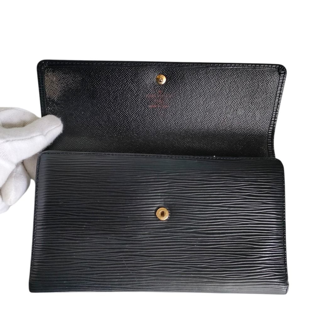 激レア！ルイヴィトン M63382 エピ ポルトトレゾール 三つ折り 長財布 LOUIS VUITTON ルイヴィトン エピ ポルトトレゾール