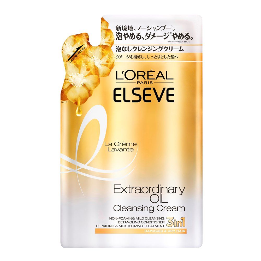 ロレアル パリ エルセーヴ ノーシャンプー エクストラオーディナリー オイル ラ クレム ラヴォン しっとり 詰め替え 380g [しっとり] [380グラム (x 1)]