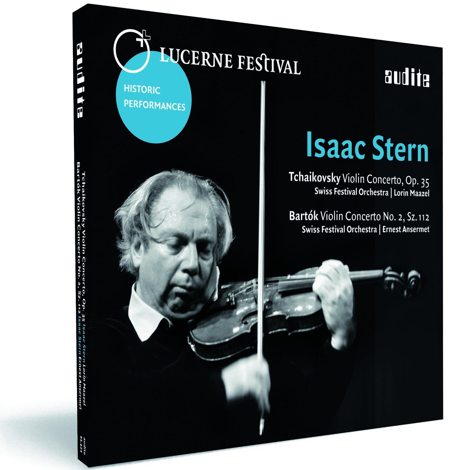 【CD】チャイコフスキー&バルトーク : ヴァイオリン協奏曲 (Lucerne Festival ~ Isaac Stern / Tchaikovsky : Violin Concerto, Op.35 | Bartok : Violin Conc