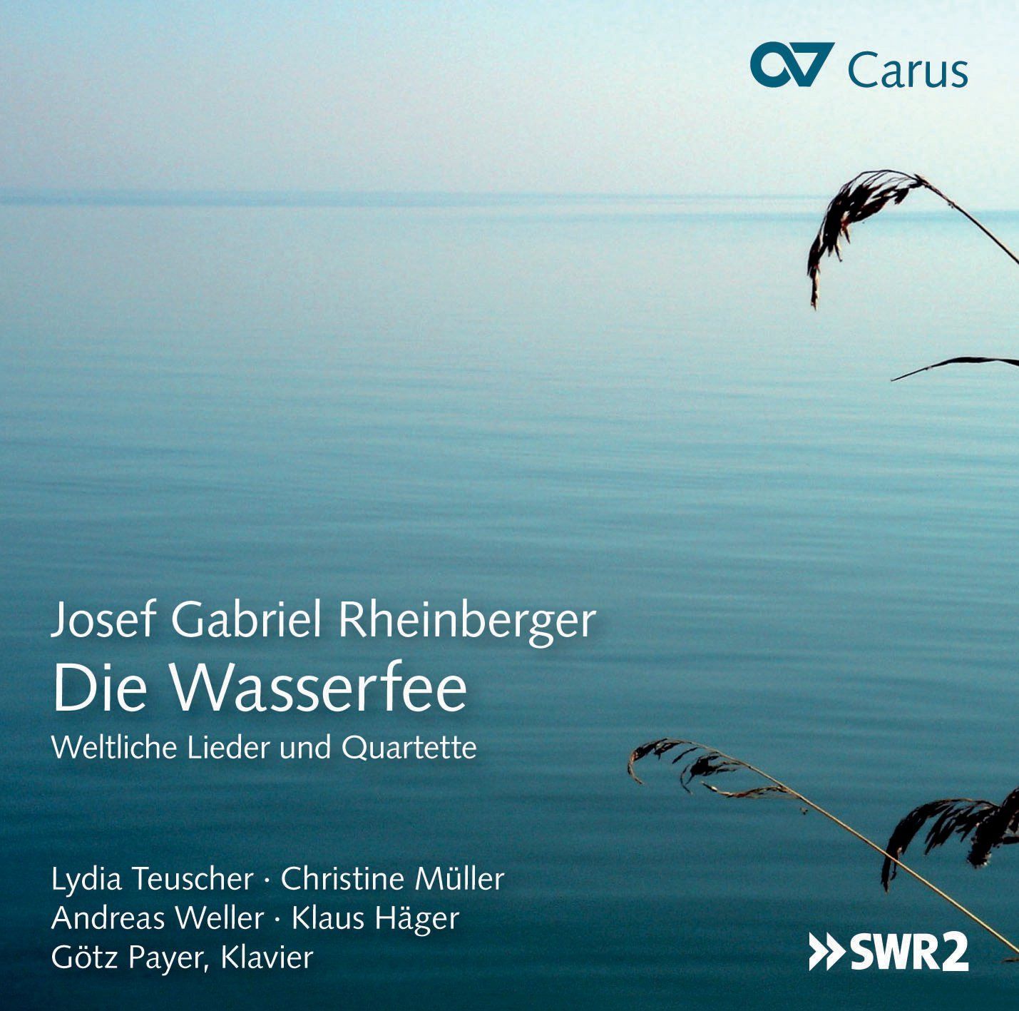 【CD】Rheinberger: Die Wasserfee - Secular Songs & Quartets